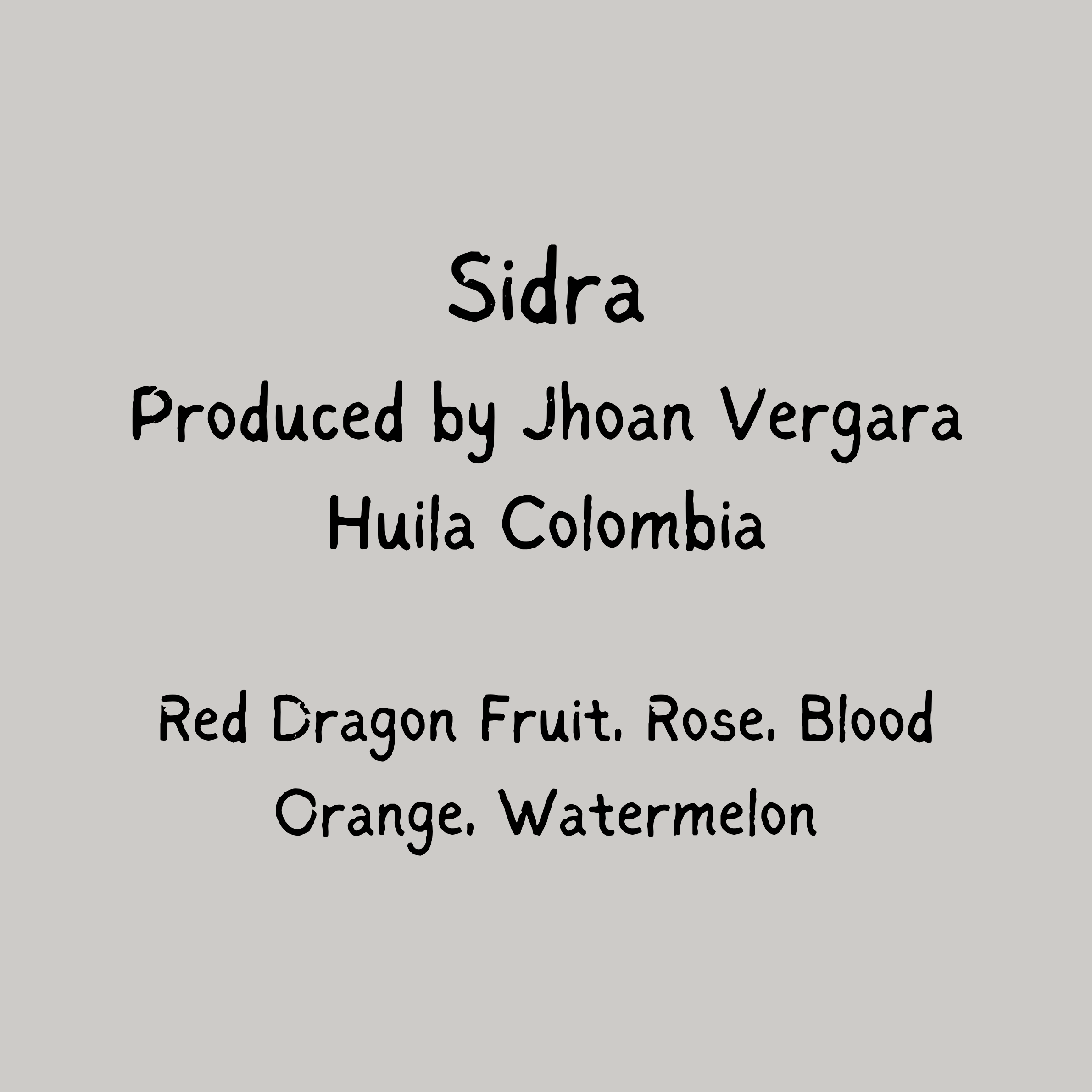 Juhong - Sidra