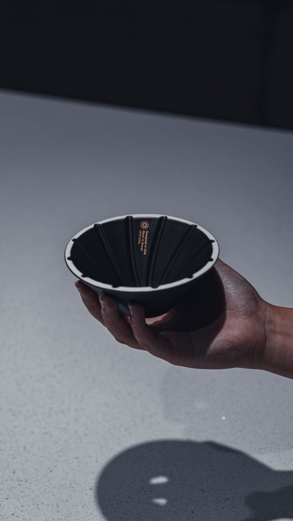 UFO Ceramic Dripper - Midnight Black