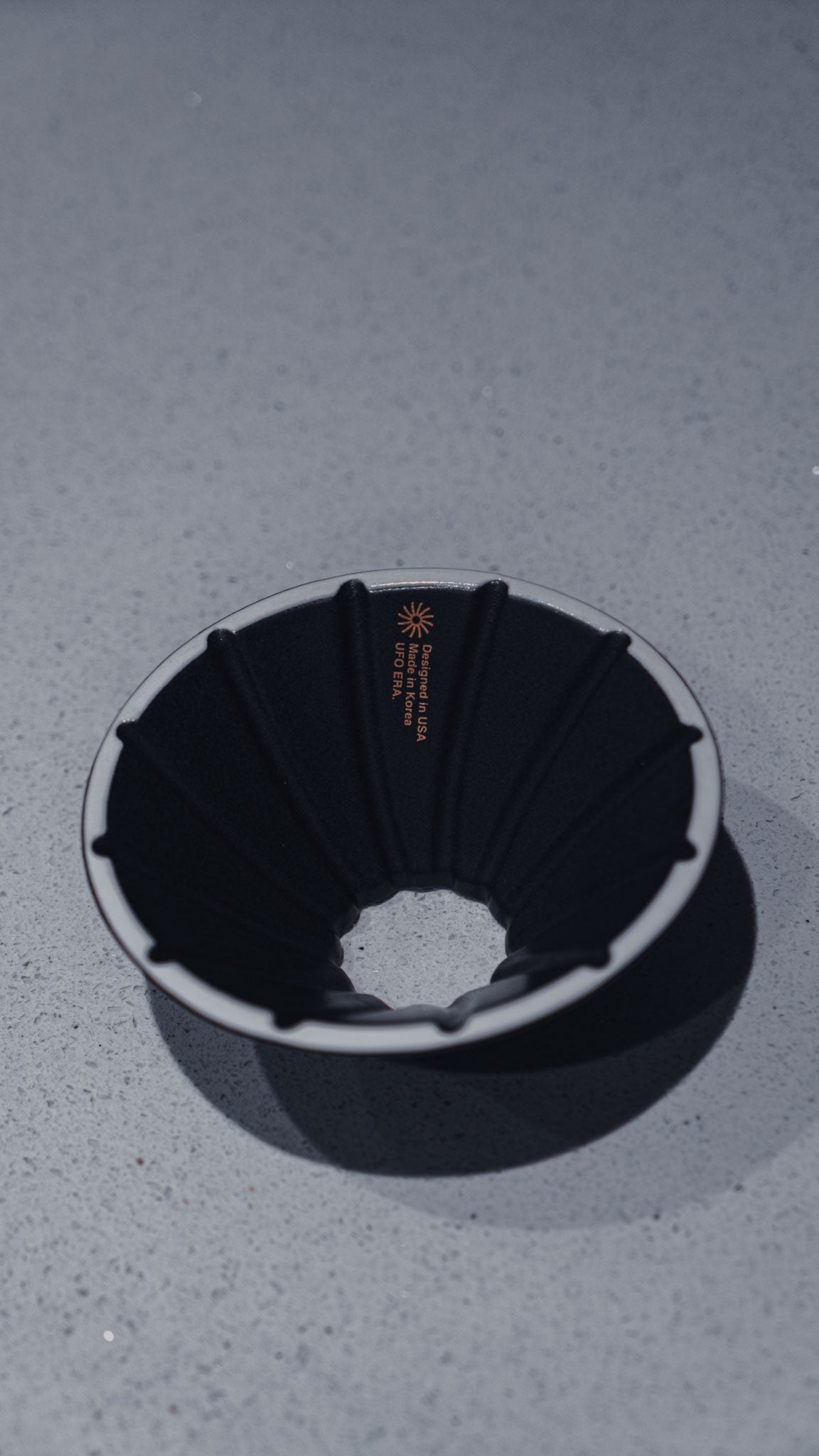 UFO Ceramic Dripper - Midnight Black
